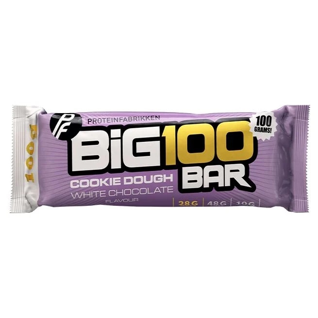 Proteinfabrikken Big 100 Bar 100g Cookie Dough