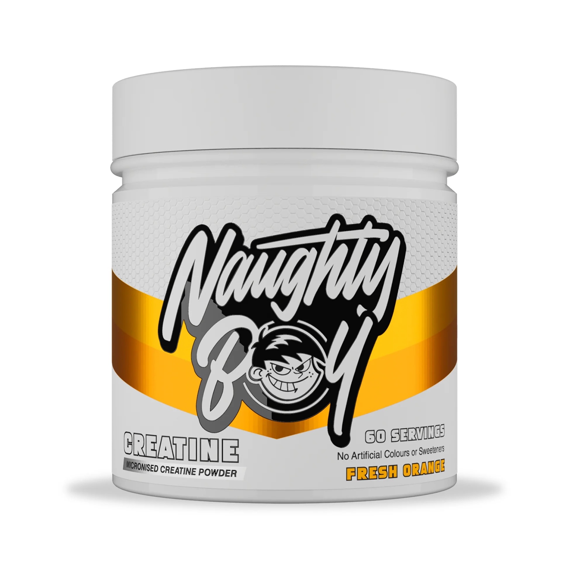 Naughty Boy Flavoured Creatine Fresh Orange 300g