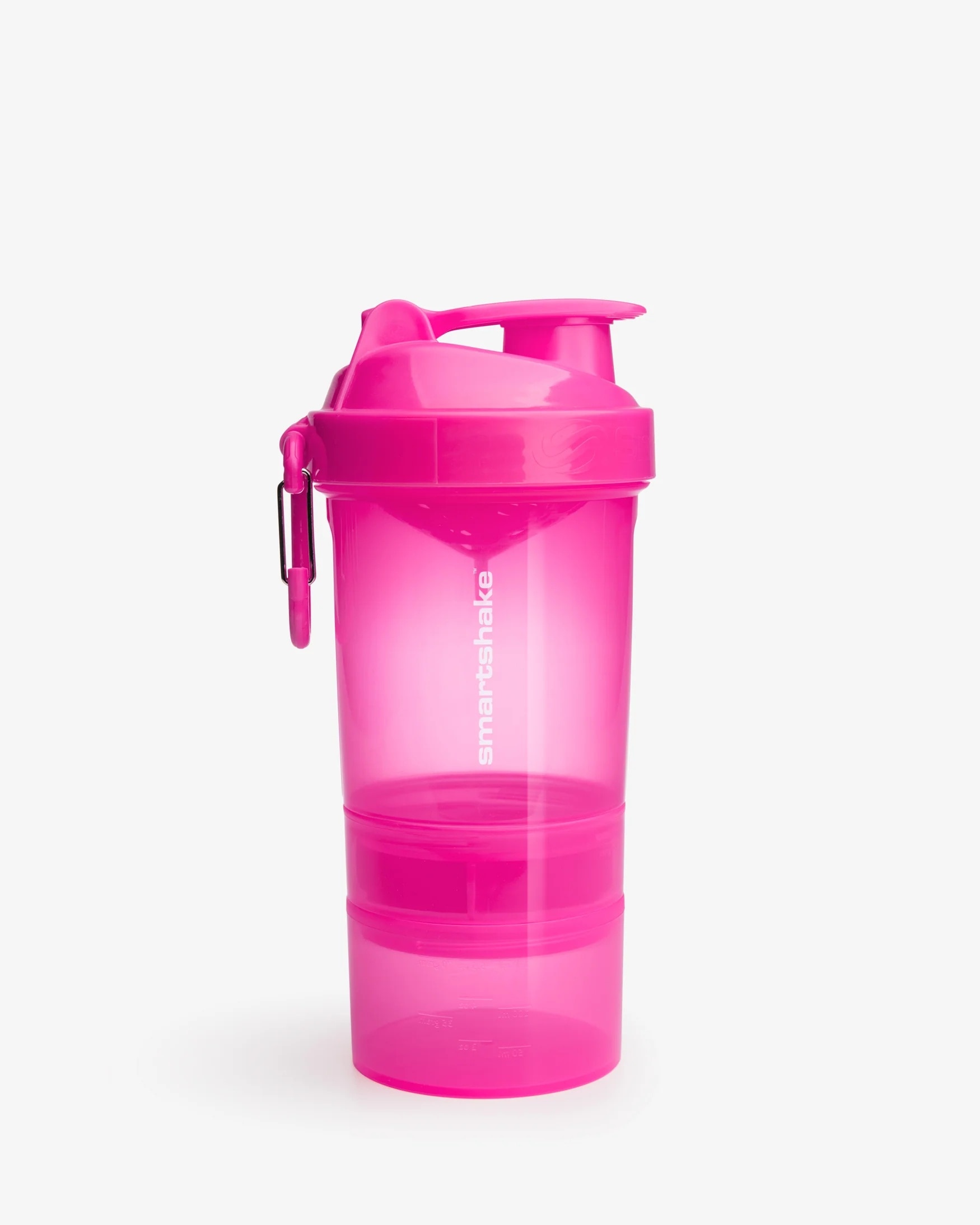 SmartShake O2GO 600ML Neon Pink