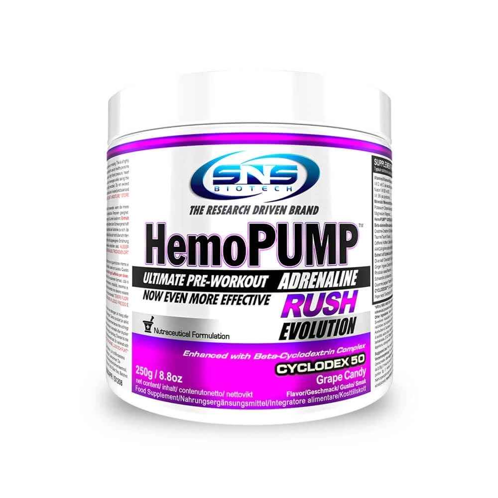 SNS Biotech HemoPUMP Grape Candy 250g