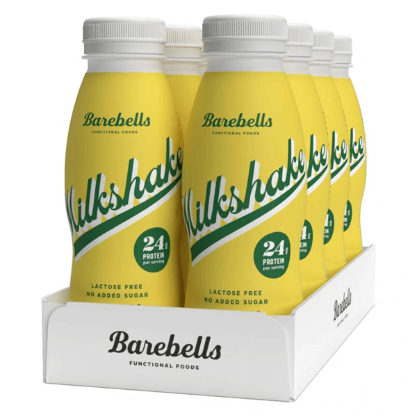 Barebells milkshake banana box