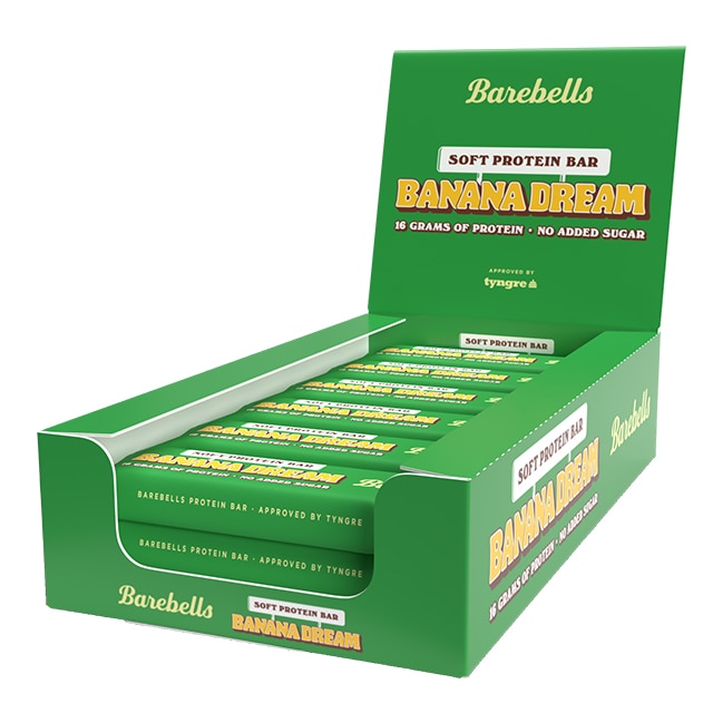 barebells softbar banana dream box 12x55g