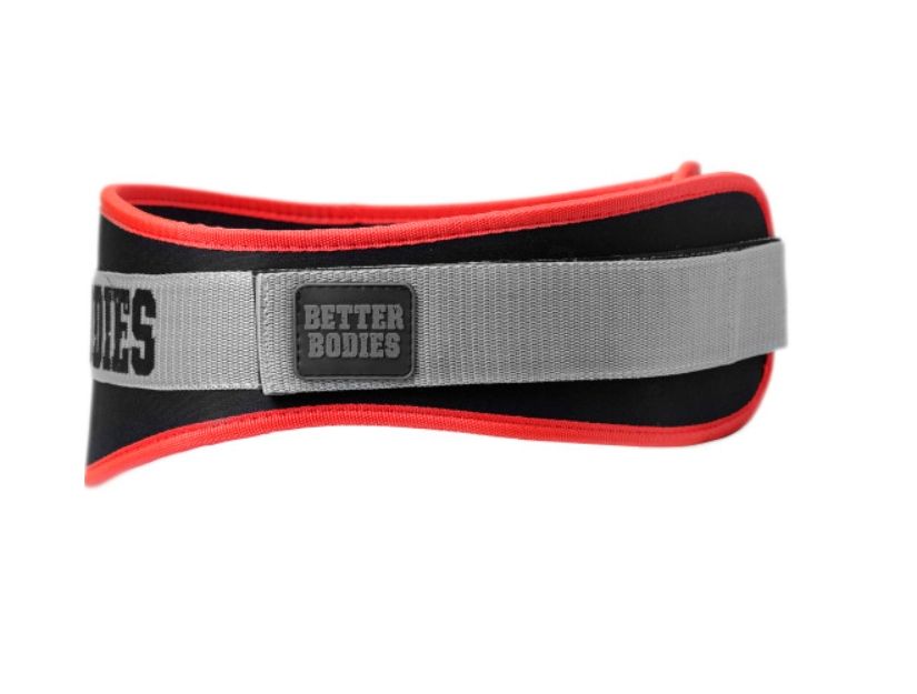 Better Bodies basic gym belt blackred