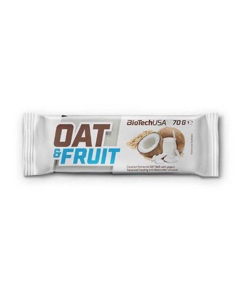 BioTechUSA Oat & Fruit Bar Coconut Yoghurt 70g