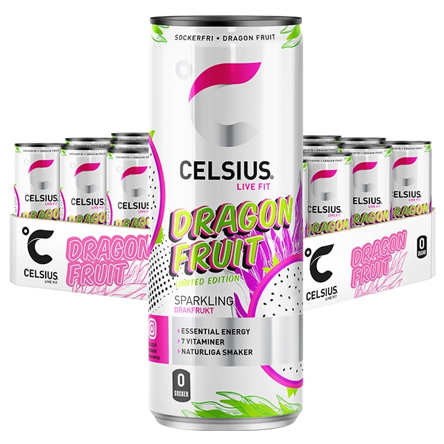 Celsius Dragon Fruit 24x355ml