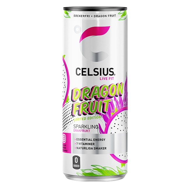 Celsius Dragon Fruit 355ml