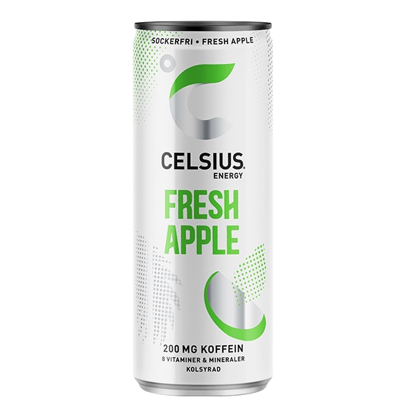 celsius fresh apple