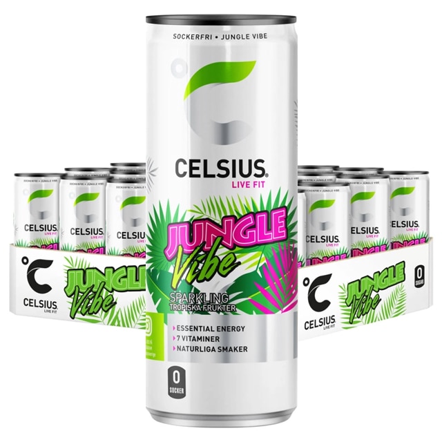 Celsius Jungle Vibe 24x355ml