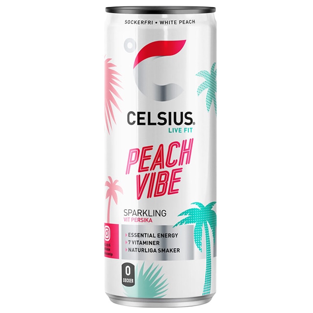 Celsius Peach Vibe 355ml