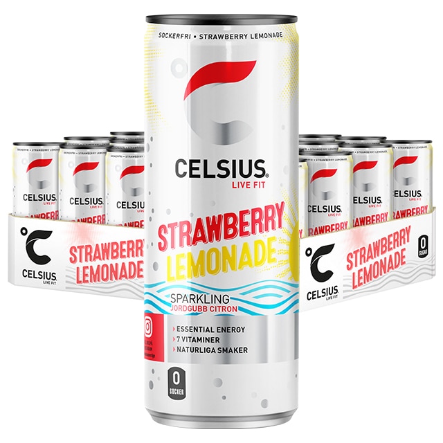 celsius strawberry lemonade_flak 24x355ml