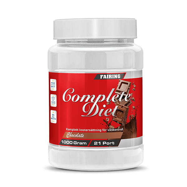 Fairing complete diet chocolate