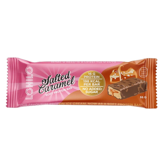 Lohilo Soft Protein Bar Salted Caramel 55g