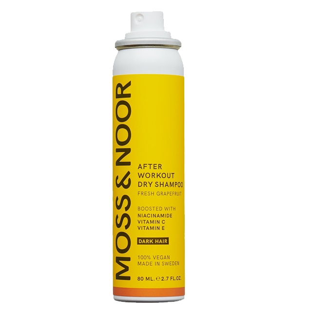 Moss & Noor After Workout Dry Shampoo Dark Hair 80ml Pocket Size