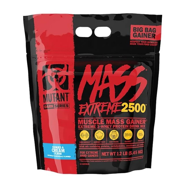 Mutant Mass Extreme Cookies & Cream 5,45kg