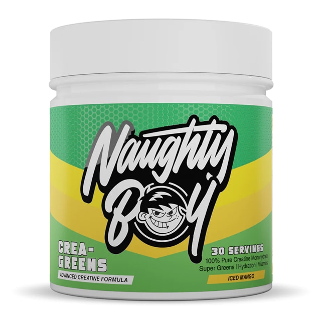 Naughty Boy Crea-Greens Iced Mango 270g