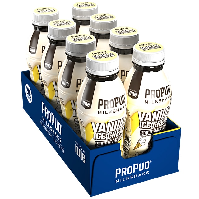 Njie ProPud Protein Milkshake Vanilla Ice Cream 8x330ml