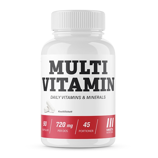 north nutrition multivitamin  90kapslar