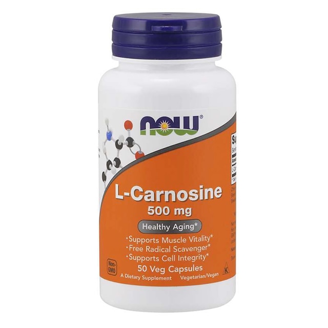 NOW L-Carnosine 500mg 50 kapslar