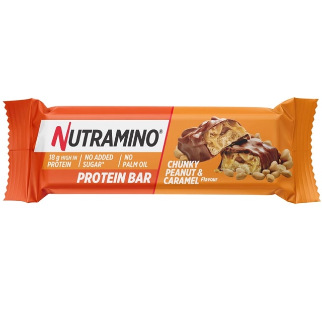 nutramino bar chunky peanut caramel