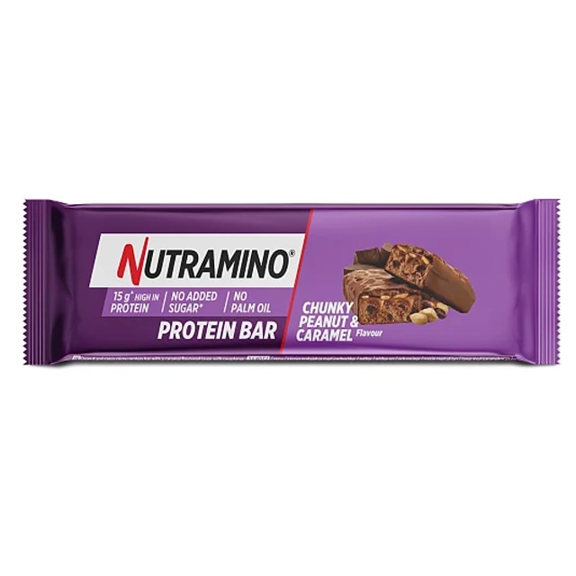 Nutramino Proteinbar Chunky Peanut Caramel 55g