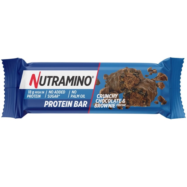 nutramino bar crunchy chocolate brownie