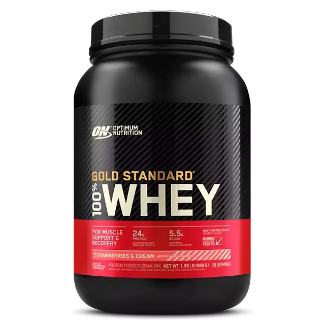 Optimum Nutrition Gold Standard 100% Whey Strawberries & Cream 908g 