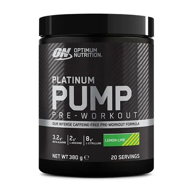 Optimum Nutrition Platinum PUMP PWO Lemon Lime 380g