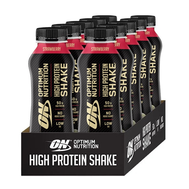 Optimum Nutrition High Protein Shake Strawberry 12x500ml