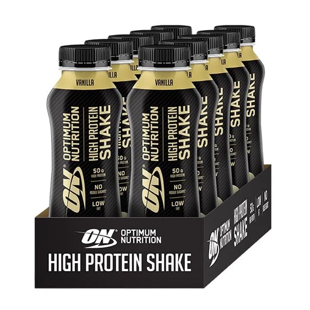 Optimum Nutrition High Protein Shake Vanilla 12x500ml