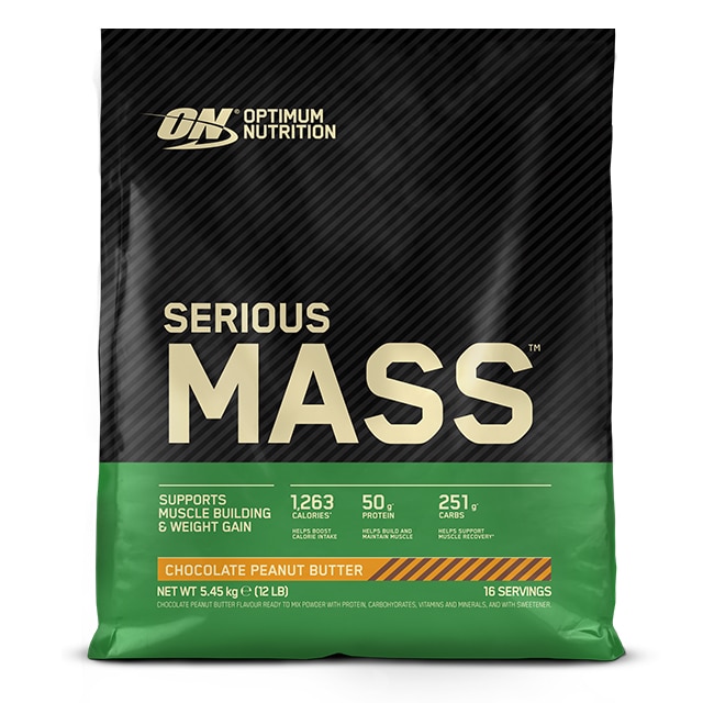 optimum serious mass chocolate peanut 5450g