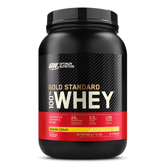 optimum whey banana cream 900g