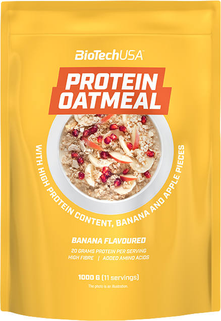 BiotechUSA Protein Oatmeal Banana apple 1000g 