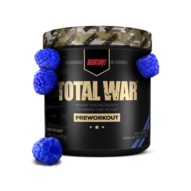 redcon1 total war blue raspberry 400g