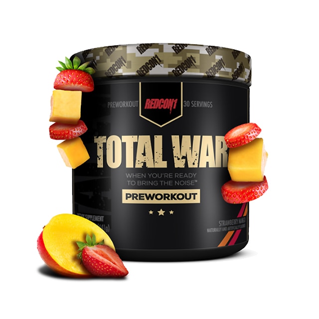 redcon1 total war strawberry_mango 400g