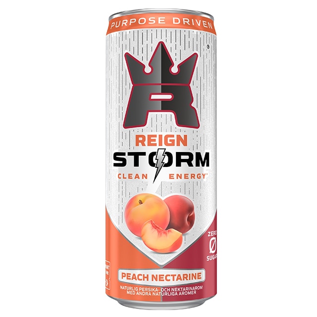 Reign Storm Peach Nectarine 355ml