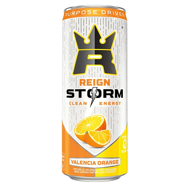 Reign Storm Valencia Orange 355ml