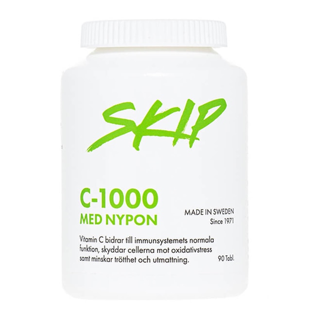 skip c-vitamin nypon 90 Kapslar