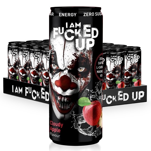 swedishsupliments fucked up rtd cloudy apple flak 24x330ml