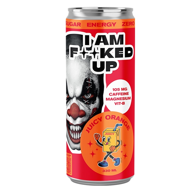 Swedish Supplements Fucked Up RTD Juicy Orange 330ml