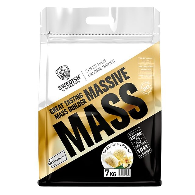 swedishsupliments massive mass vanilla gelato 7kg