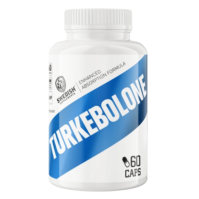 Swedish Supplements Turkebolone 60 kapslar