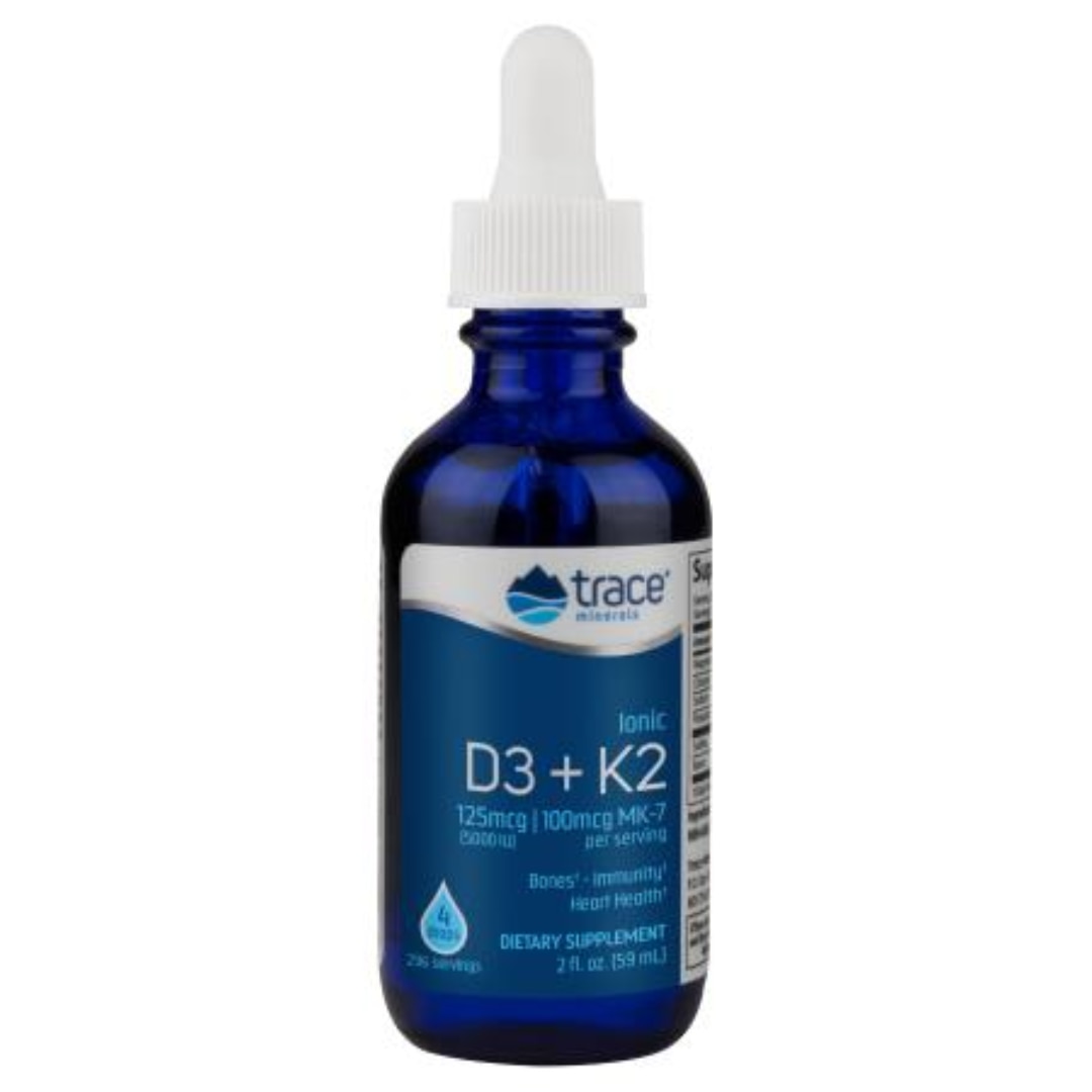 Trace Minerals D3+K2 drops 59ml