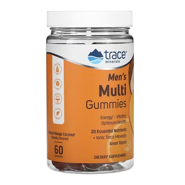 Trace Minerals Men's Multi Gummies 60 Gummies