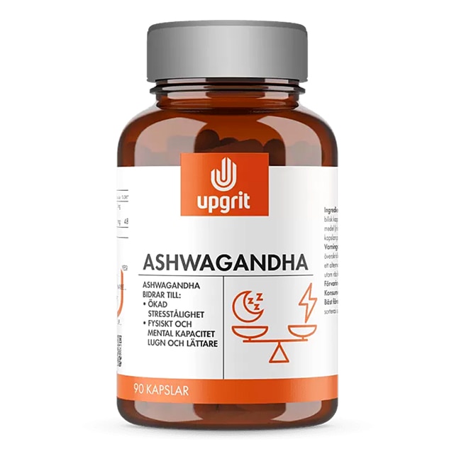 upgrit ashwagandha 90kapslar